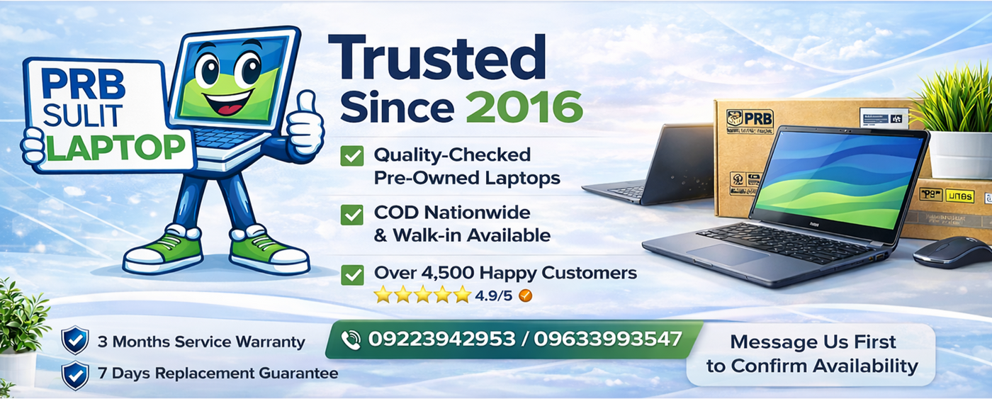 Quality-checked pre-owned laptops for study, work, and online jobs
